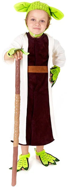 Disfraz de Maestro Yoda para Niño Jedi Partilandia